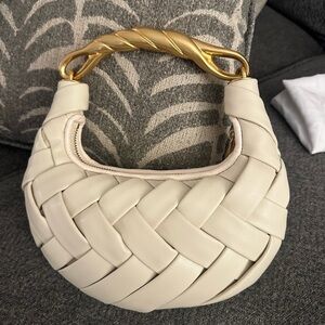 JW Pei Orla Weave Handbag White